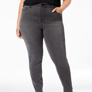 SEVEN7 | Gray Ankle Skinny Jean Plus Size